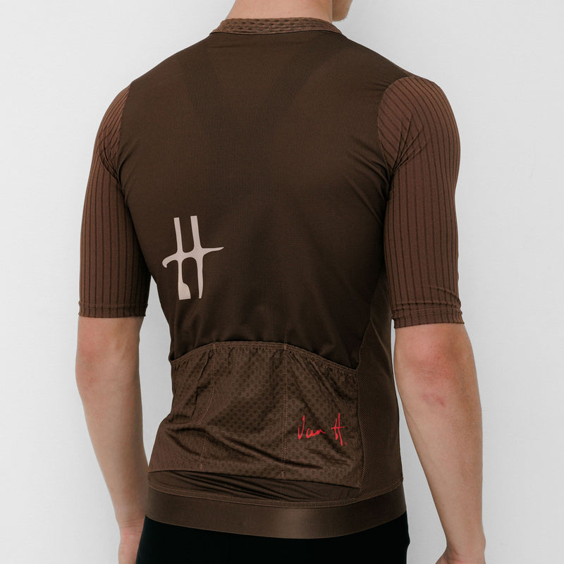 Mens Brown H Jersey