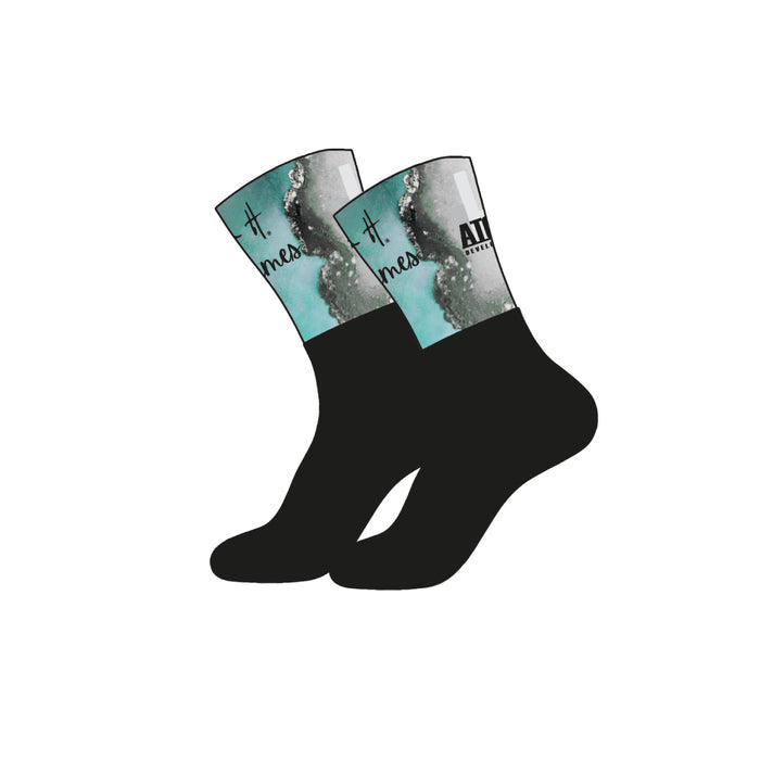 Femmes Grey Aero Socks