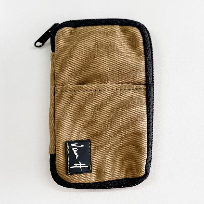 VanH Beige Canvas Tool Pouch