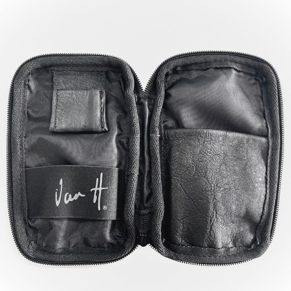 VanH Black Leather Tool Pouch