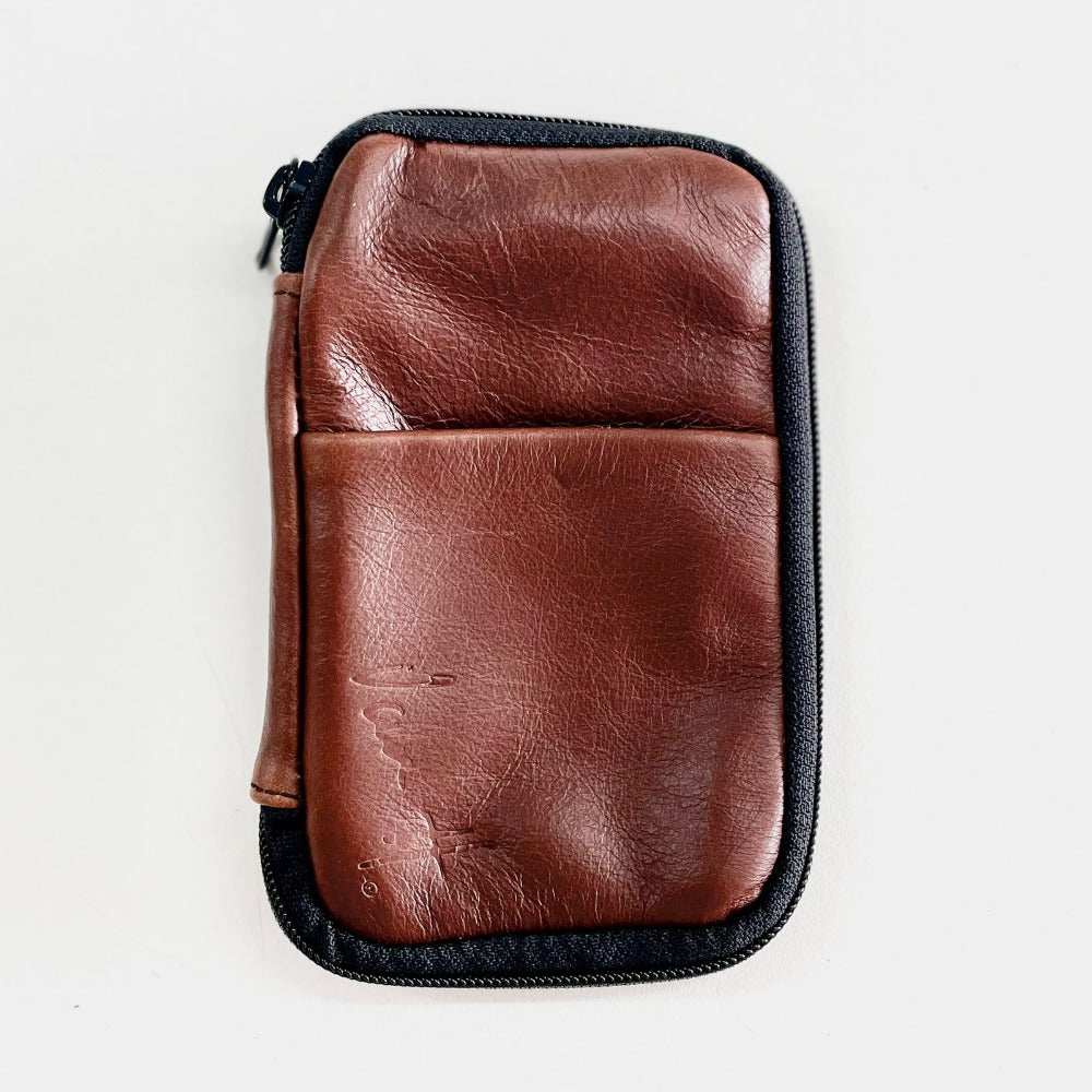 VanH Brown Leather Tool Pouch