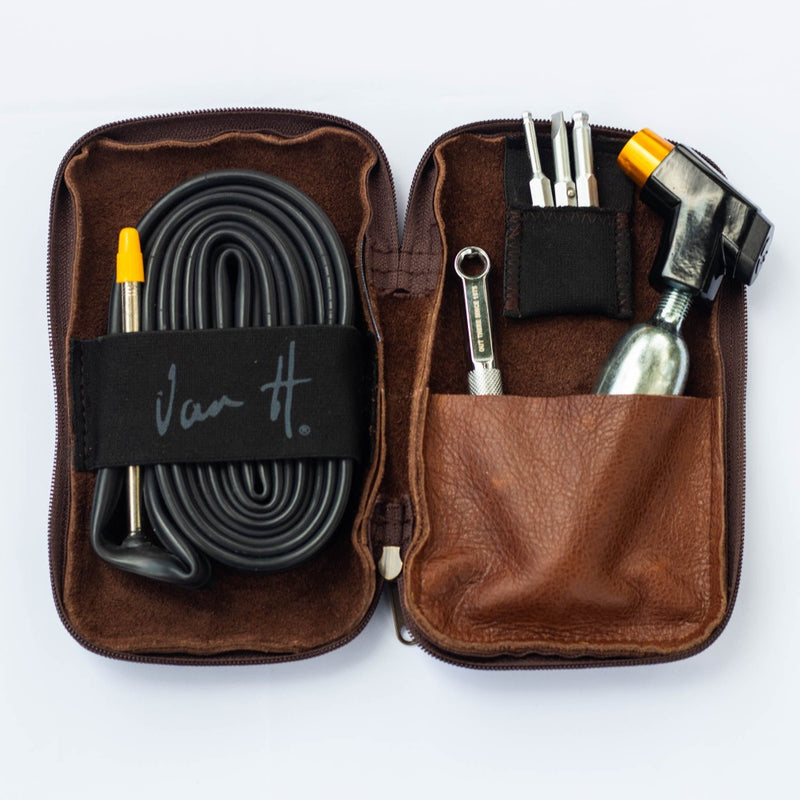 VanH Brown Leather Tool Pouch