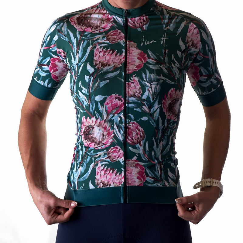 Protea Cycling jersey, cycling top, summer cycling jersey, mens cycling jersey, womens cycling jersey, cycling, south Africa, van h, premium cycling wear.