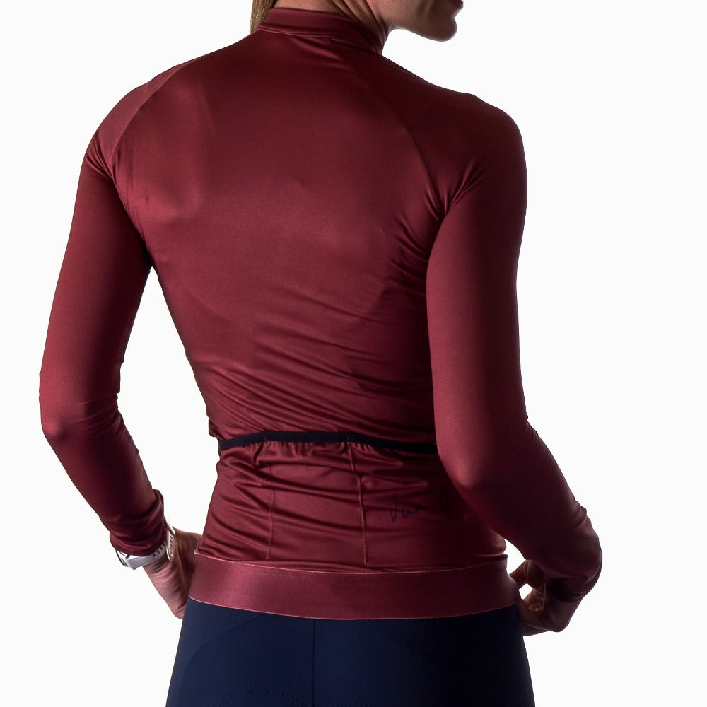 Women's Rust long sleeve jersey